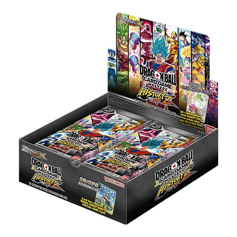 Bandai - Dragon Ball Super - Masters Zenkai Series EX 10 - History of Z - Booster Box