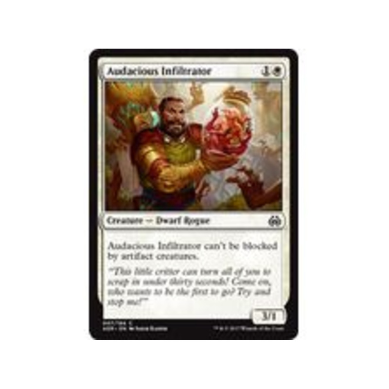 Magic The Gathering - Audacious Infiltrator - Common - AER007