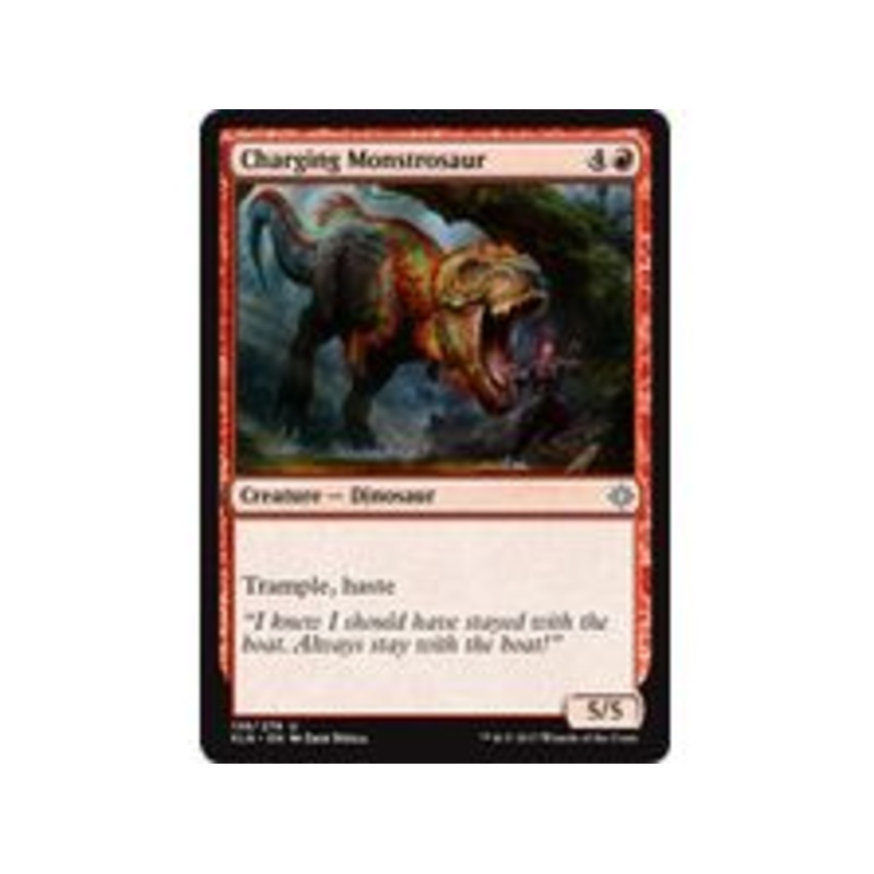 Magic The Gathering - Charging Monstrosaur - Uncommon - XLN138