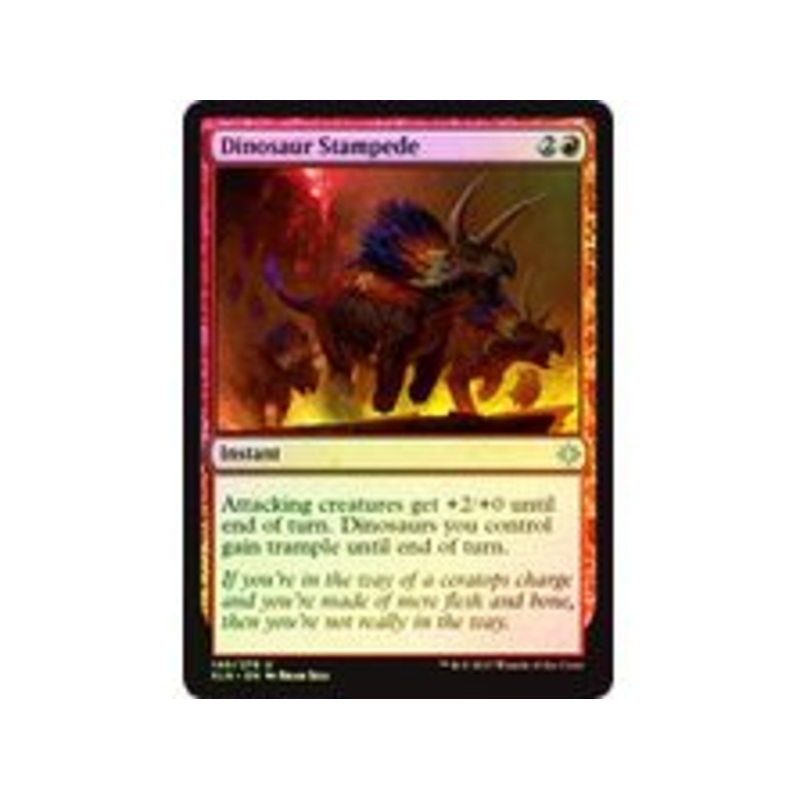 Magic The Gathering - Dinosaur Stampede - Uncommon FOIL - XLN140