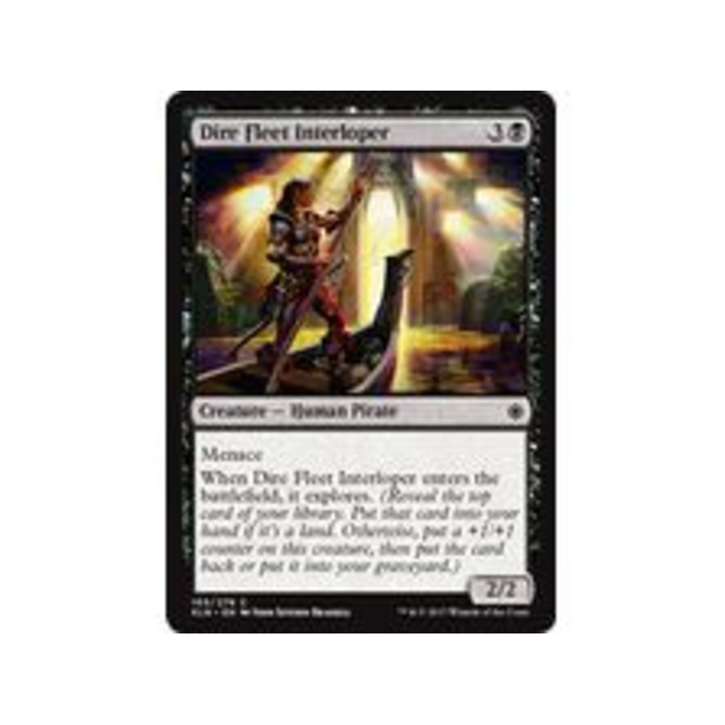 Magic The Gathering - Dire Fleet Interloper - Common - XLN103