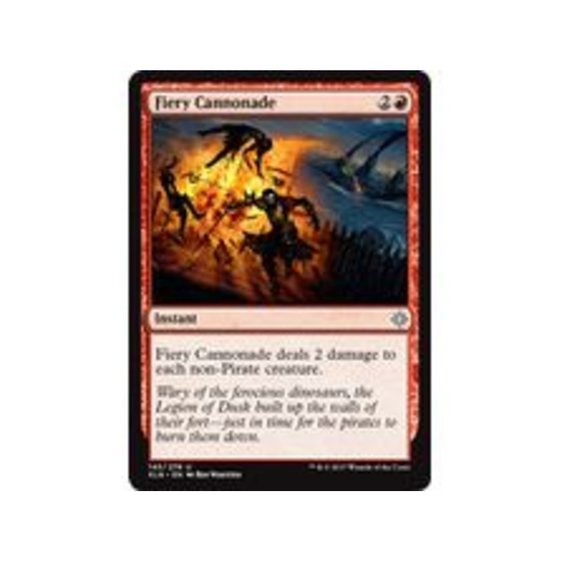 Magic The Gathering - Fiery Cannonade - Uncommon - XLN143