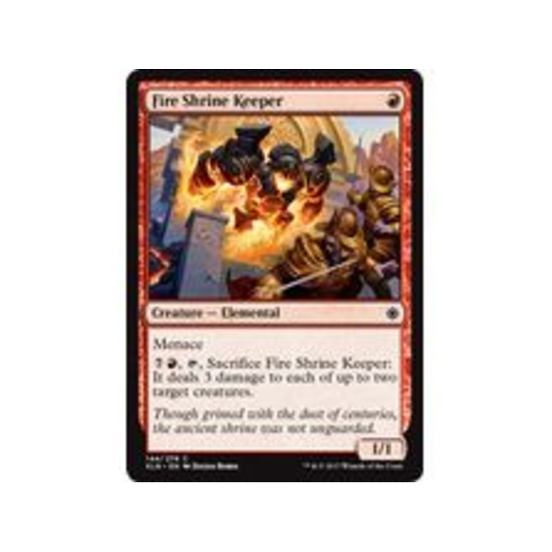 Magic The Gathering - Fire Shrine Keeper - Common - XLN144