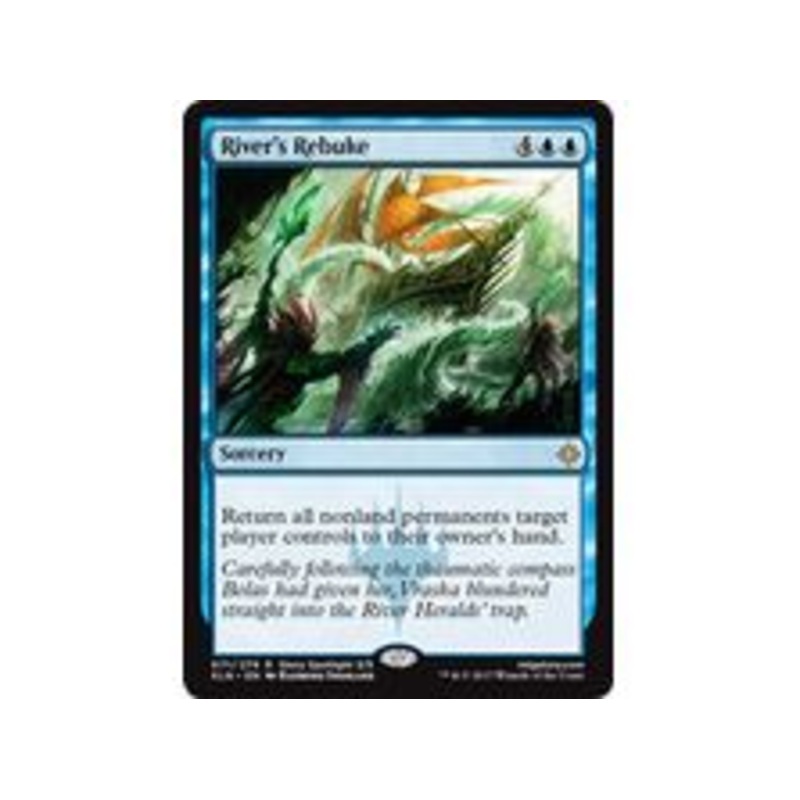 Magic The Gathering - River's Rebuke - Rare - XLN071