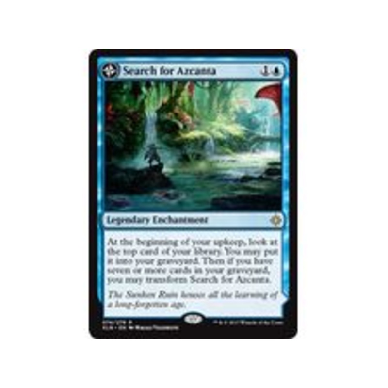 Magic The Gathering - Search for Azcanta-Azcanta, the Sunken Ruin - Rare - XLN074