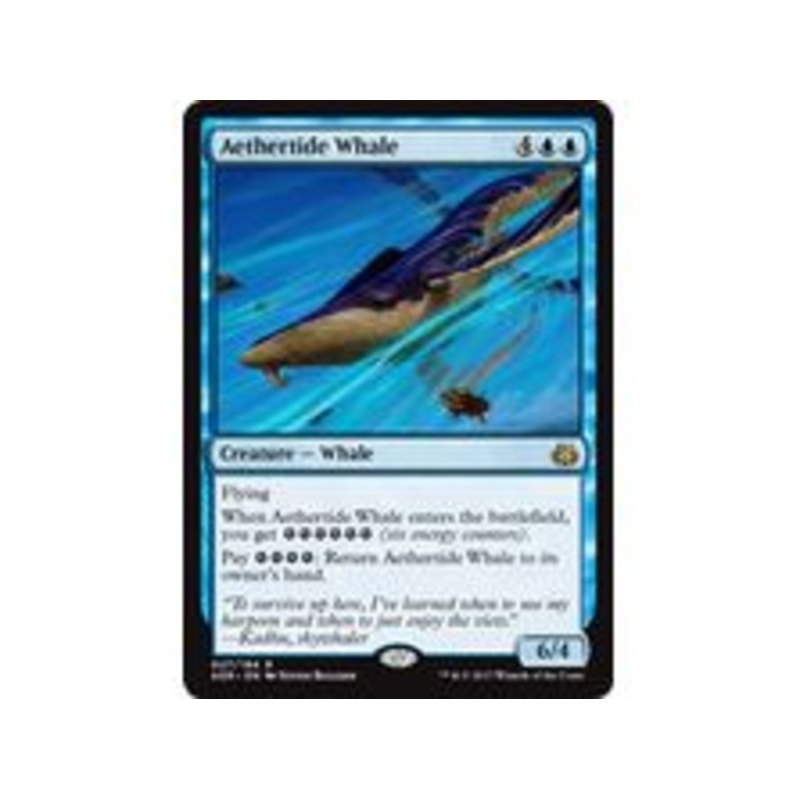 Magic The Gathering - Aethertide Whale - Rare  - AER027