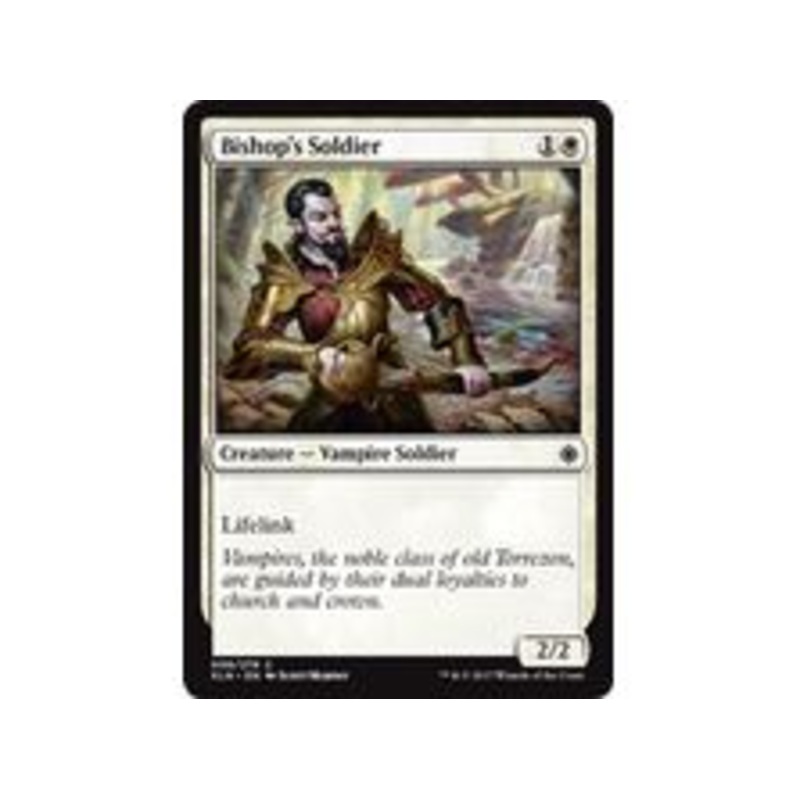 Magic The Gathering - Bishops Soldier - Common - XLN006