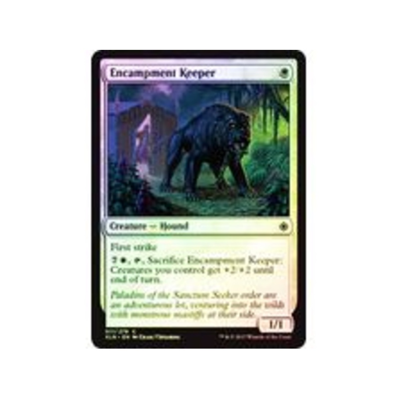 Magic The Gathering - Encampment Keeper - Common FOIL - XLN011