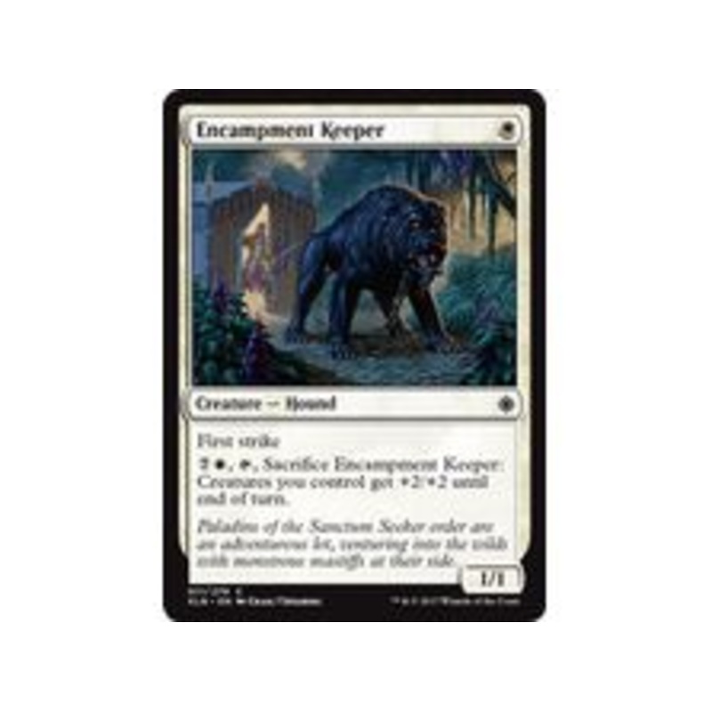 Magic The Gathering - Encampment Keeper - Common - XLN011