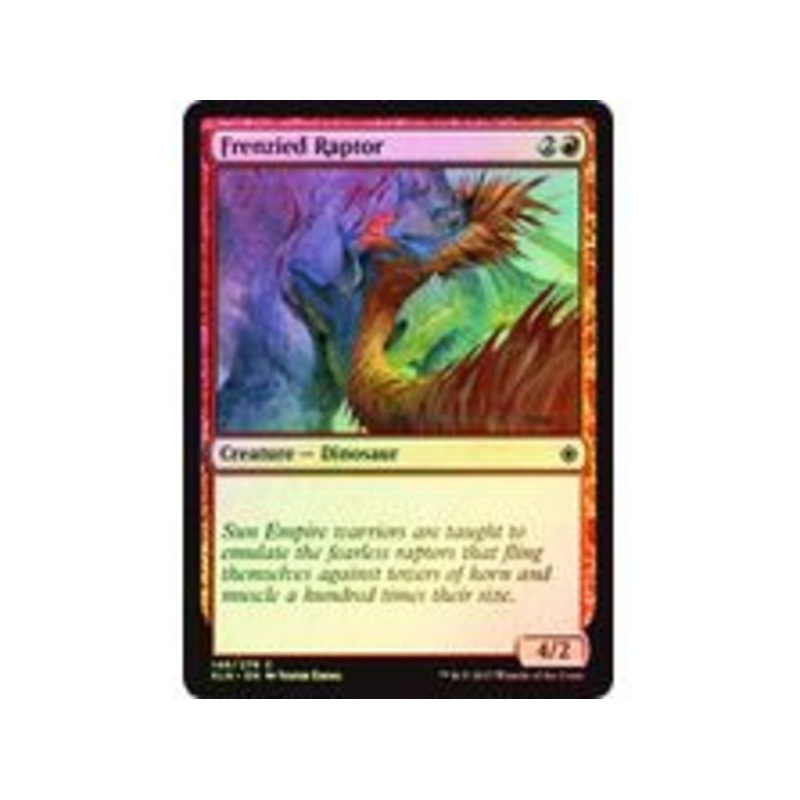 Magic The Gathering - Frenzied Raptor - Common FOIL - XLN146