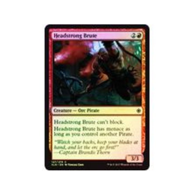 Magic The Gathering - Headstrong Brute - Common FOIL - XLN147