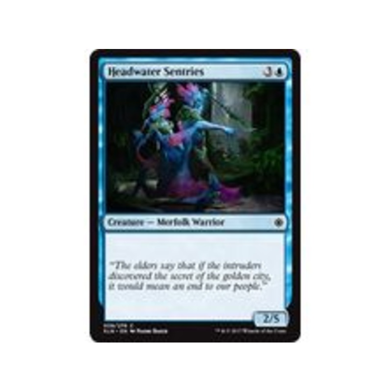 Magic The Gathering - Headwater Sentries - Common - XLN058
