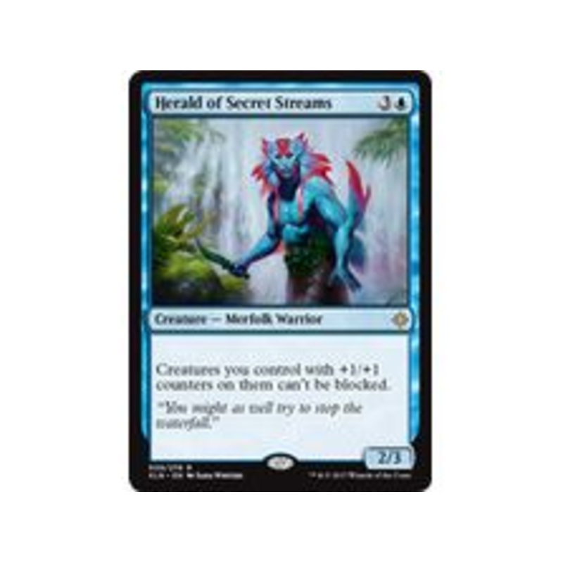 Magic The Gathering - Herald of Secret Streams - Rare - XLN059