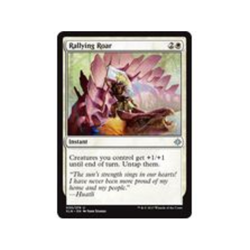 Magic The Gathering - Rallying Roar - Uncommon - XLN030