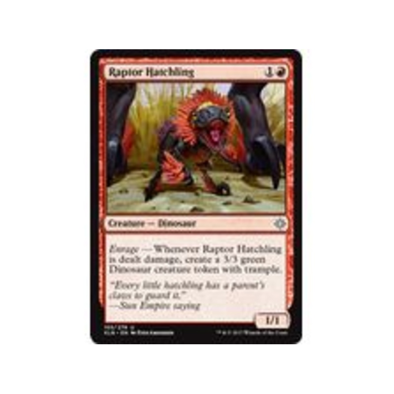 Magic The Gathering - Raptor Hatchling - Uncommon - XLN155