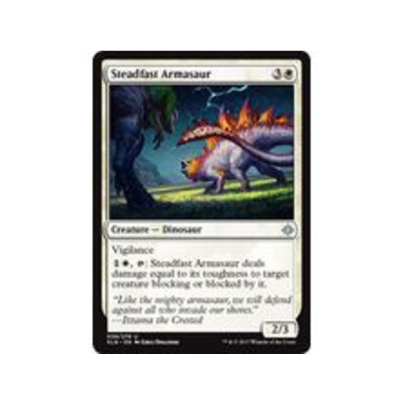 Magic The Gathering - Steadfast Armasaur - Uncommon - XLN039