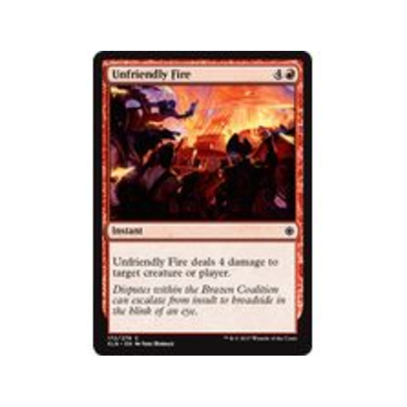 Magic The Gathering - Unfriendly Fire - Common - XLN172
