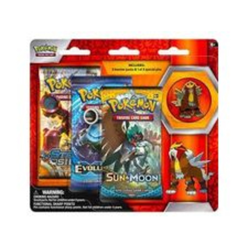 Pokemon - Legendary Beasts - 3-Pack and Pin Blister - Entei