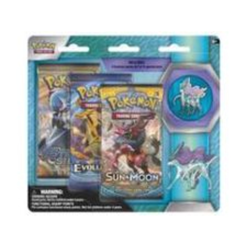Pokemon - Legendary Beasts - 3-Pack and Pin Blister - Suicune