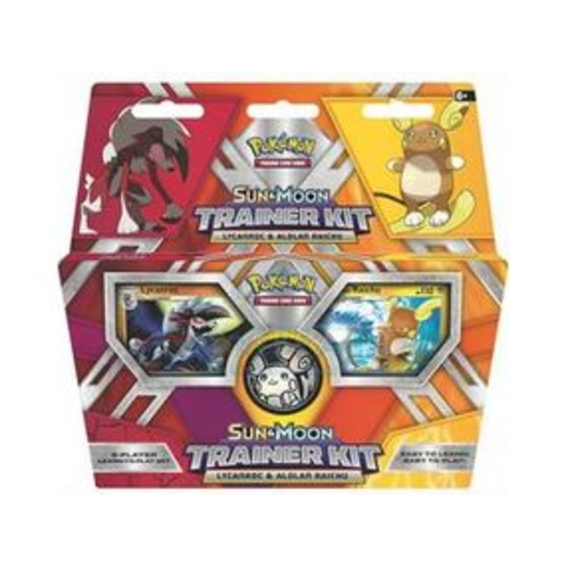 Pokemon - Sun and Moon - Trainer Kit - Lycanroc and Alolan Raichu