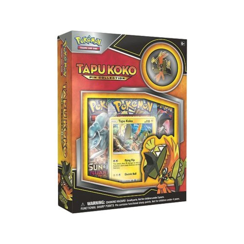 Pokemon - Tapu Koko Pin - Collection Box