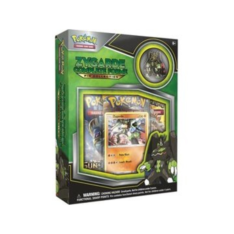 Pokemon - Zygarde Complete Forme Pin - Collection Box