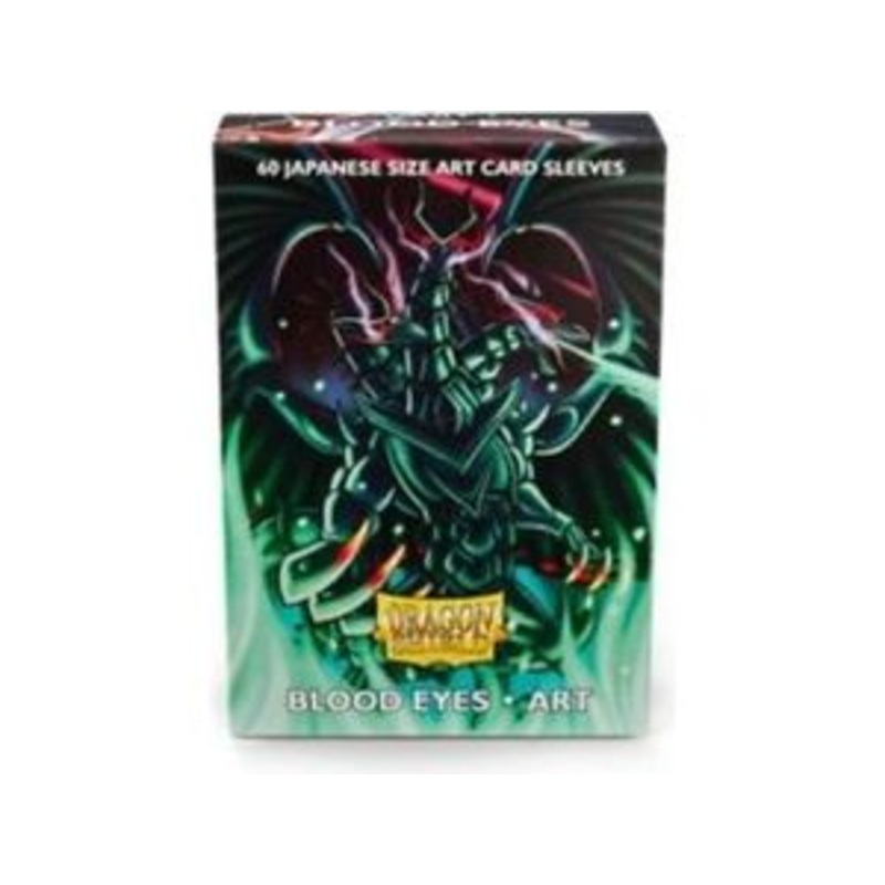 Arcane Tinmen - Dragon Shield Art Sleeves - Japanese Size - Matte - Blood Eyes - Package of 60