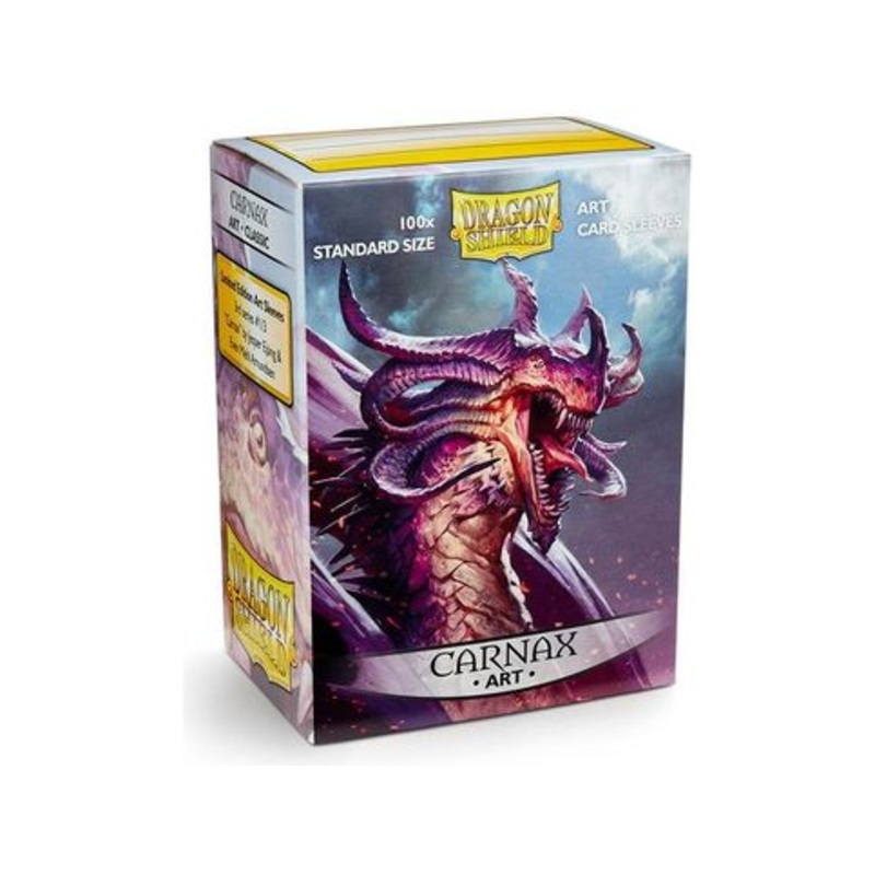 Arcane Tinmen - Dragon Shield Art Sleeves - Standard Size - Classic -  Limited Edition - Carnax - Package of 100