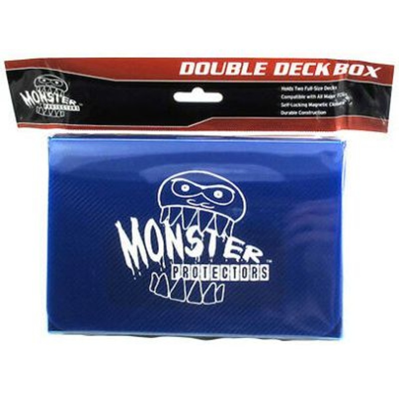 BCW - Monster - Double Deck Box - Blue
