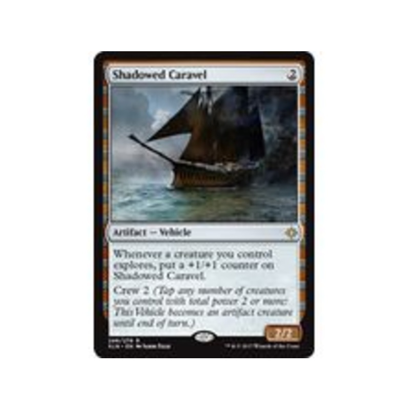 Magic The Gathering - Shadowed Caravel - Rare - XLN246
