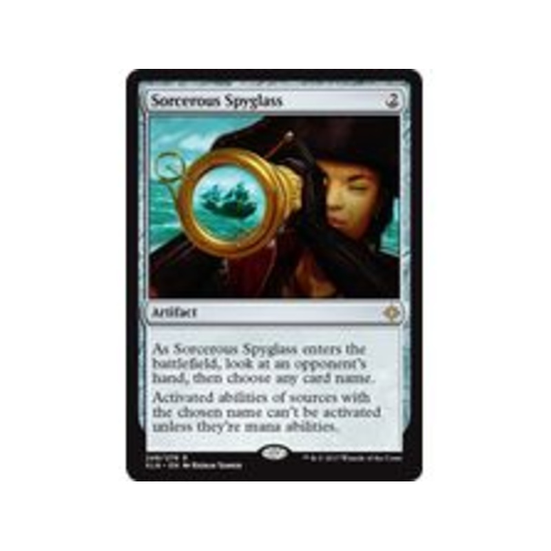 Magic The Gathering - Sorcerous Spyglass - Rare - XLN248