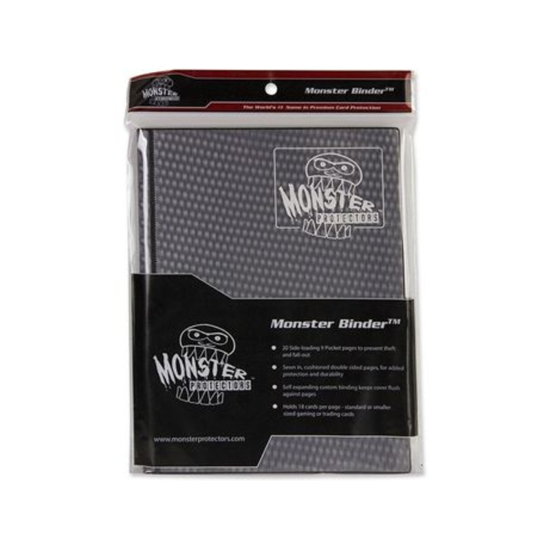 Monster - 9-Pocket Binder - Holo Opaque Black
