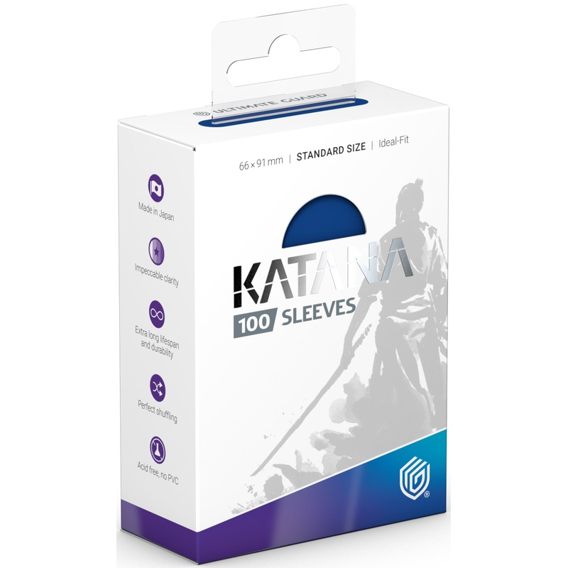 Ultimate Guard - Katana Sleeves - Standard - Blue Bird - 100 Count