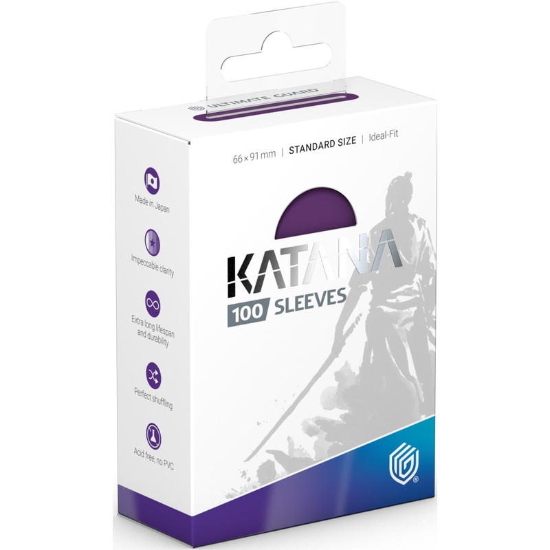 Ultimate Guard - Katana Sleeves - Standard - Iris Bloom - 100 Count