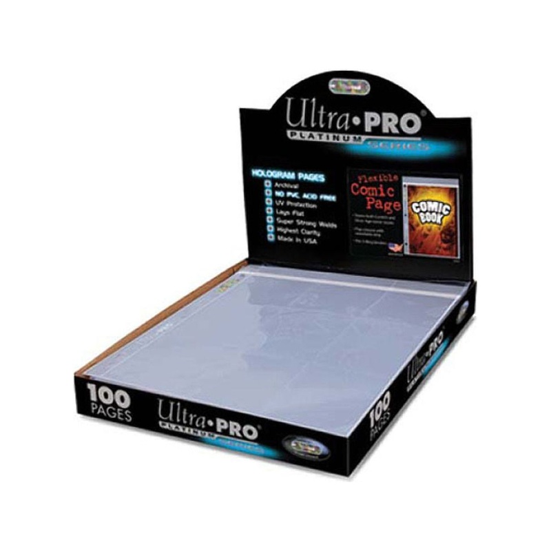 Ultra Pro - 1 Pocket - Comic - Binder Pages Box