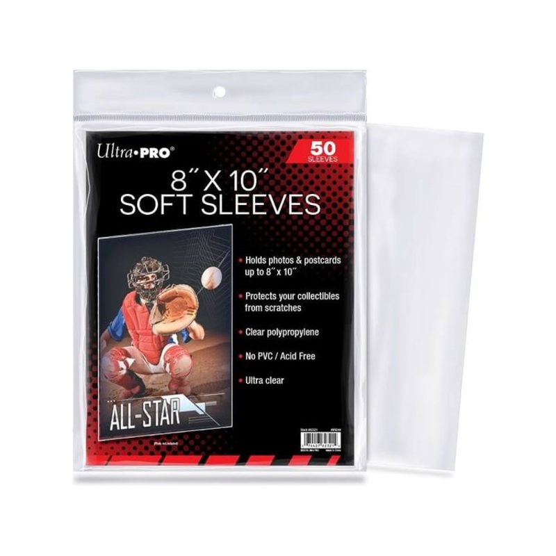 Ultra Pro - 8x10 Soft Sleeves