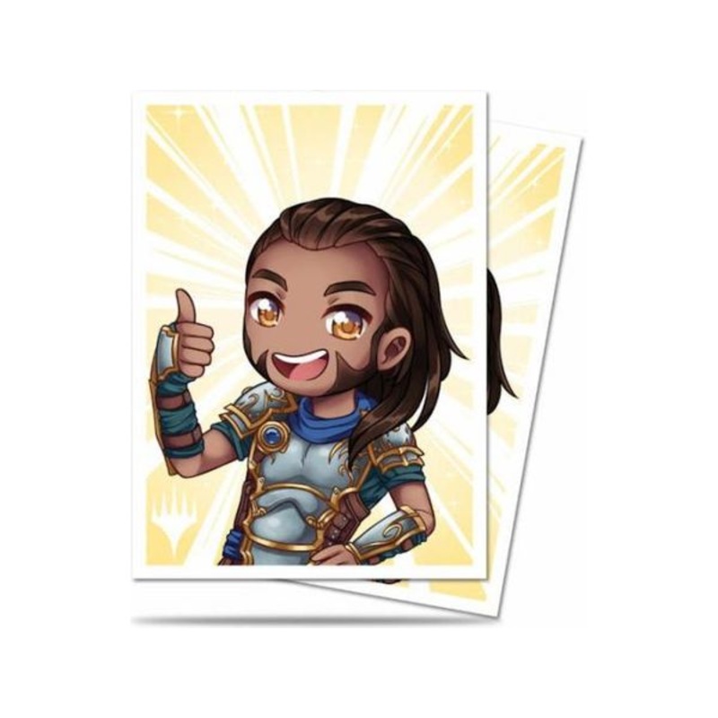 Ultra Pro - Deck Protector Sleeves - Magic the Gathering - Chibi Collection - Gideon - Good Job