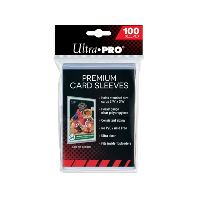 Ultra Pro - Premium Card Soft Sleeves - Package of 100