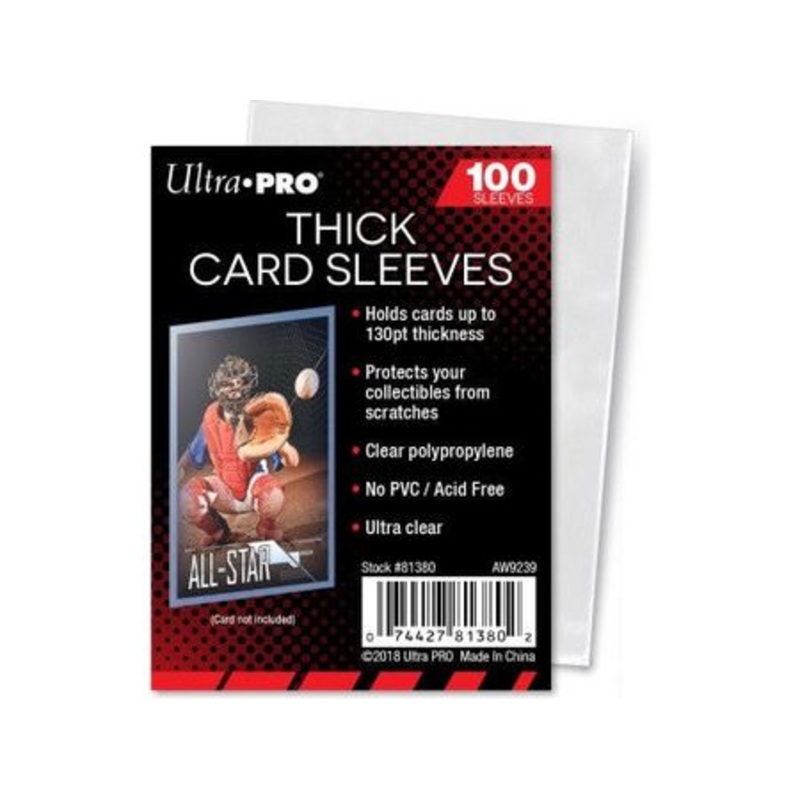 Ultra Pro - Soft Sleeves - Thick Card Sleeves 130pt