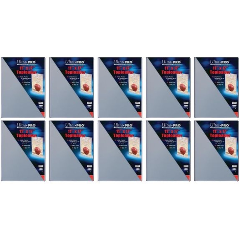 Ultra Pro - Top Loaders - 11 x 17 - 10-Pack Combo