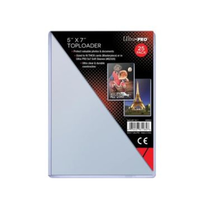 Ultra Pro - Top Loaders - 5x7 - Package of 25