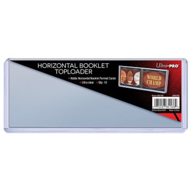 Ultra Pro - Top Loaders - 7 5/8" x 3 13/64" (193.7 mm x 81.4 mm) Horizontal Booklet