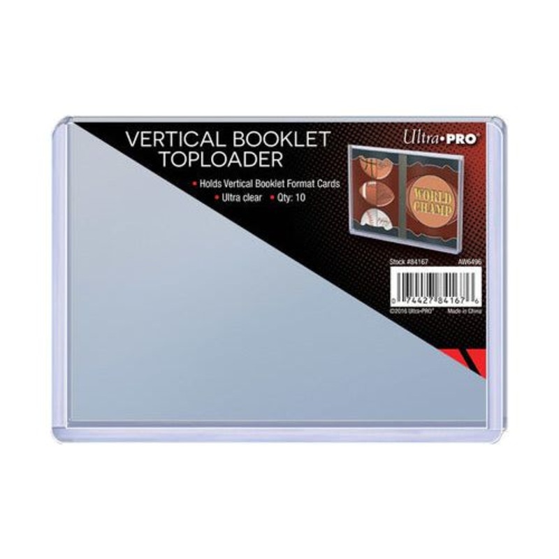 Ultra Pro - Top Loaders - Vertical Booklet