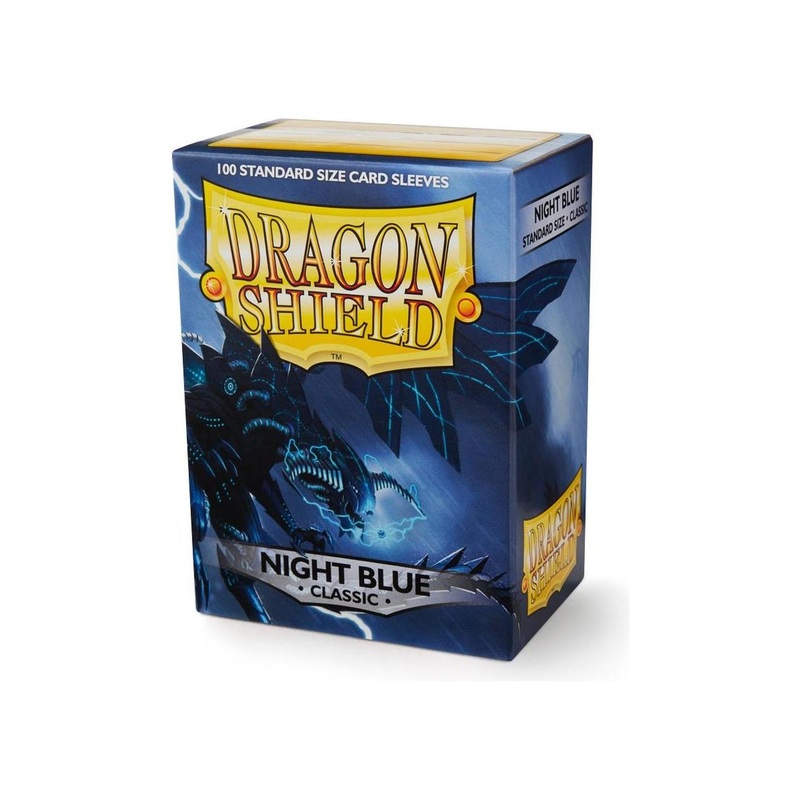 Arcane Tinmen - Dragon Shield Sleeves - Standard Size - Classic - Night Blue - Package of 100