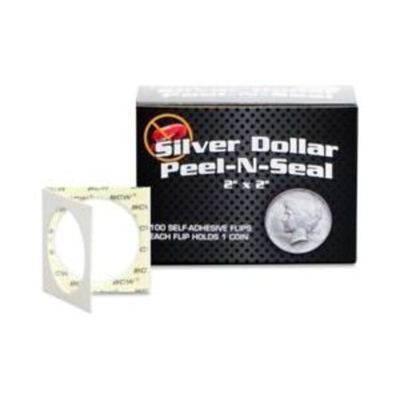 BCW - Dollar Peel-N-Seal Coin Flips