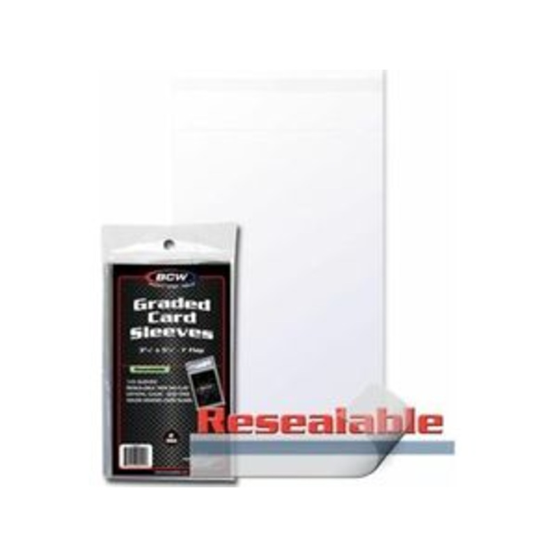 BCW - Graded Card Sleeves - Resealable
