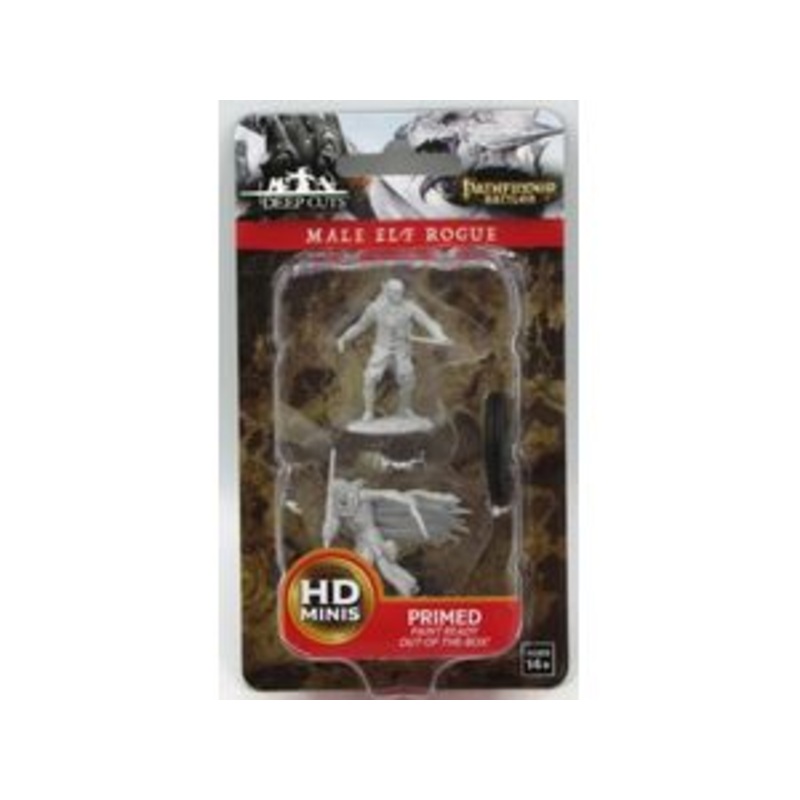 Paizo - Pathfinder - Unpainted Miniatures - Deep Cuts - Male Elf Rogue - 73854