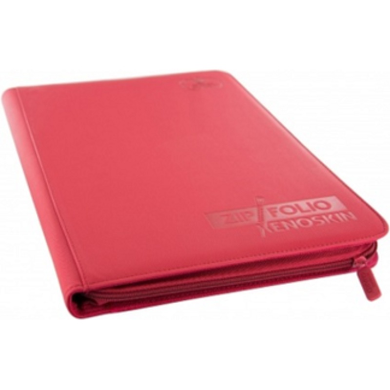 Ultimate Guard - 9 Pocket ZipFolio Xenoskin Binder - Red