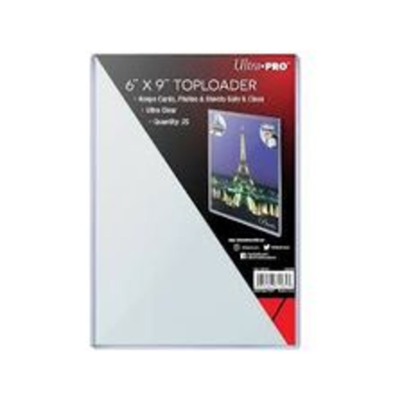Ultra Pro - 6 x 9 Trading Card Top Loaders - Package of 25