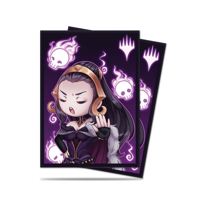 Ultra Pro - Deck Protector Sleeves - Magic the Gathering - Chibi Collection - Liliana - Talk To The Hand
